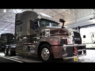 2018 mack anthem 64t 70inch sleeper mp8 445c exterior and interior walkaround 2018 truckworld