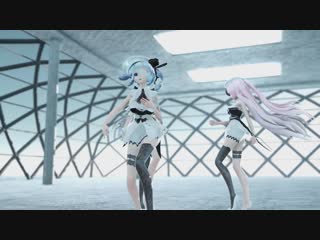 [mmd] ライアーダンス ⁄ liar dance (miku,haku,luka)『4kuhd』