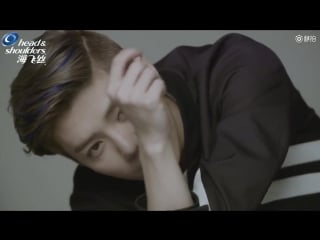 Luhan @ 180330 head & shoulders tvc bts