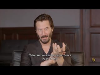 Keanu reeves interview pour le film knock knock (deauville 2015)