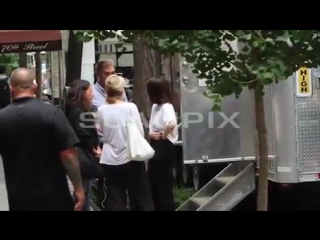 Selena gomez on set of woody allen’s movie in new york, ny 9/14/ 2017