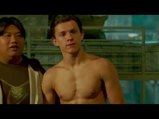 Marvels shirtless cinematic universe spider man 🥵🥵🥵🥵🥵😋👅👅#tomholland #shirtlessstars #shirt