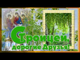 🌿🌺🌿с праздником светлой троицы!