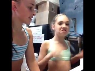 Vine kendall vertes and maddie ziegler my music teacher is crazy dance moms