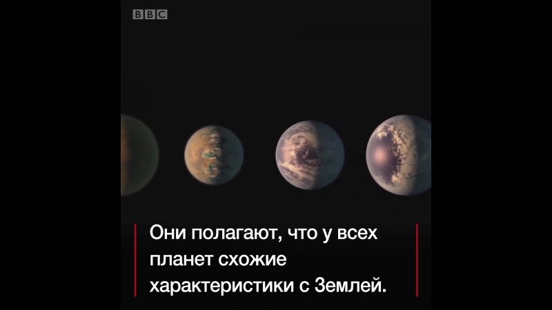Наса объявило об обнаружении семи похожих на землю планет