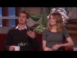 Emma stone and andrew garfield on their chemistry