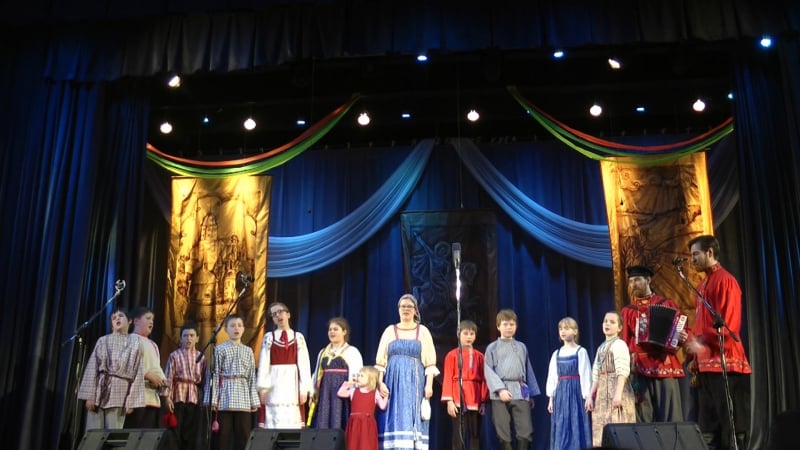 Фольклорный ансамбль "горница",22 04 17г ,г выборг