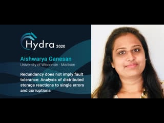 Aishwarya ganesan redundancy does not imply fault tolerance