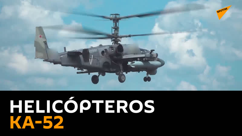Helicópteros rusos ka 52