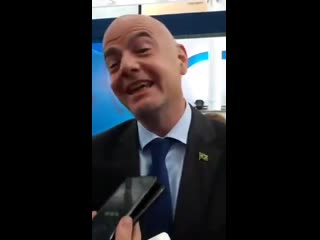 Presidente da fifa cagou na cara do sep