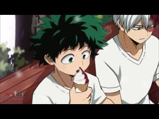 Tododeku kiss valentines day late upload my homo academia (fan edit) mp4