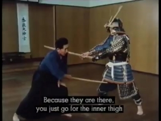 This small clip is from a 1982 bbc documentary on katori shinto ryu, which is considered the oldest martial art in japan