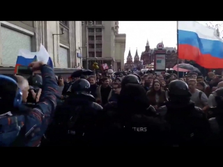 "долой царя!" в москве проходит акция протеста