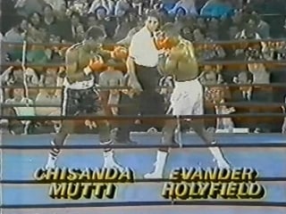 Evander holyfield vs chisanda mutti (01 03 1986)