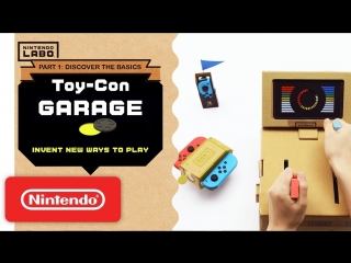 Nintendo labo invent new ways to play with toy con garage part 1