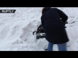 How to get your car out of the snow in the world’s northernmost city