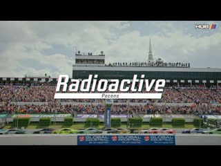Radioactive pocono "there was more than a lane it was his choice to stay in it "