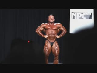 Hunter labrada posing @ 2018 npc natioanls