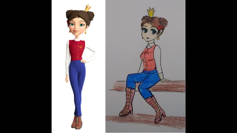 Даша из мультсериала царевны