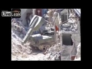 Huge thermobaric shell lands on fsa held area in jobar, damascus