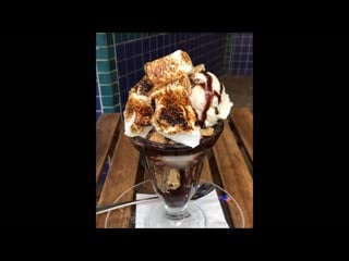 S`mores ice cream sundae p