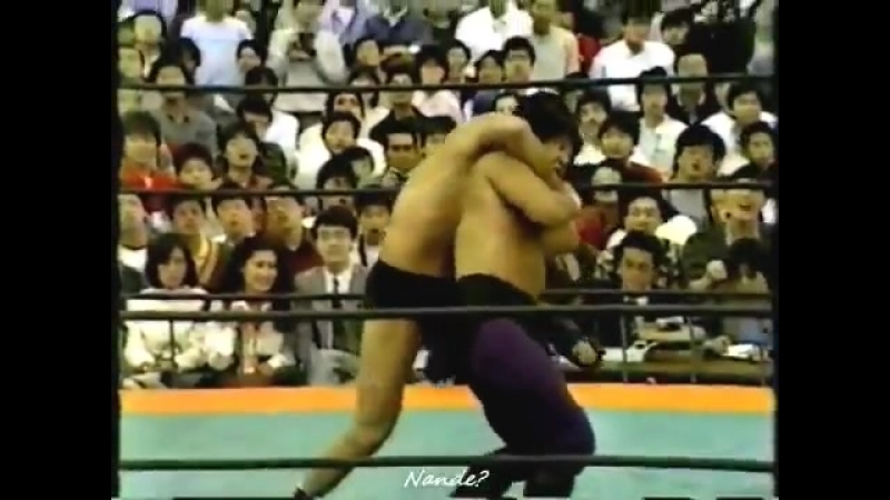 Akira maeda, super tiger vs yoshiaki fujiwara, osamu kido (uwf vs uwf)