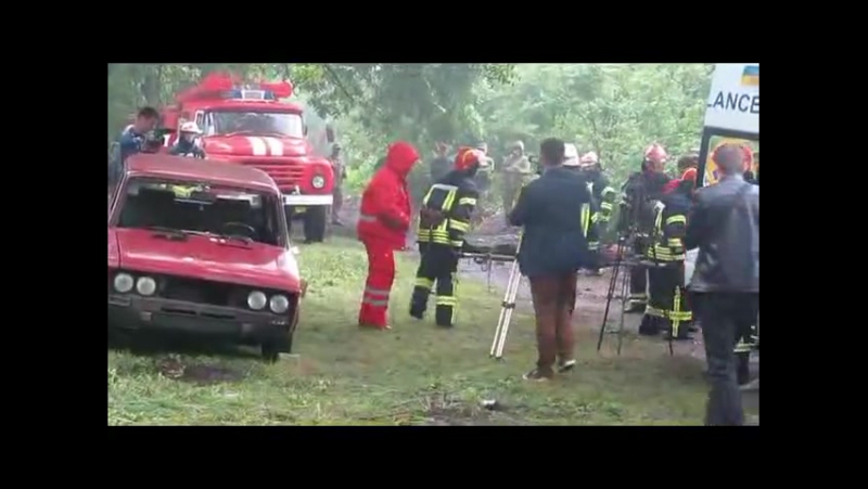 Практическая тренироа по отработке действий при чс