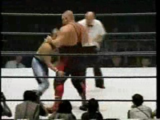 Super vader john tenta vs gary albright kazuo yamazaki 1