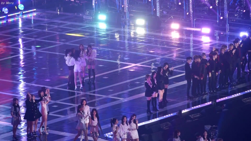 171225 blackpink ending cut 2 @ sbs gayo daejun