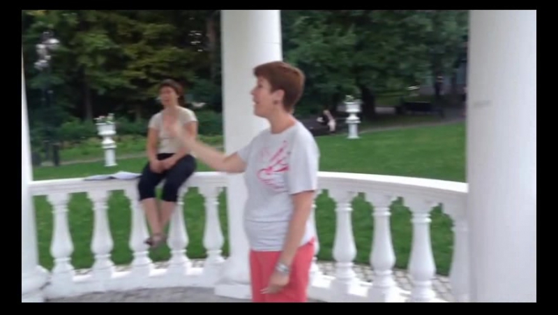 Репетируем в екатерининском парке