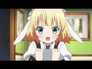 Gochuumon wa usagi desu ka 3 серия