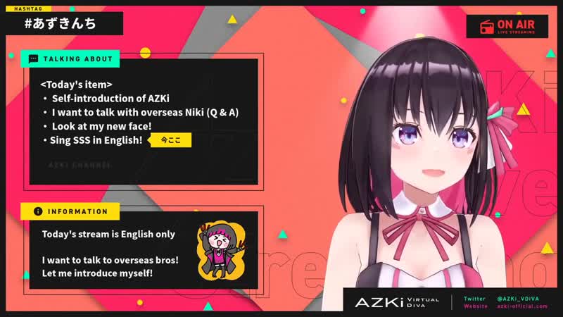[kamitsurugi] azki singing in english (cute and her english is really good!)