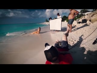 Barbara palvin, ashley graham make a splash in turks caicos on set sports illustrated swimsuit