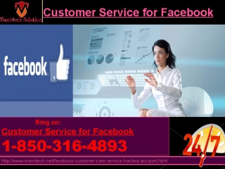 Can i avail facebook customer service 1 850 316 4893 at nominal price?