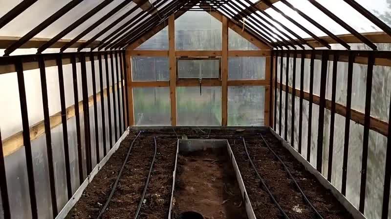 Автополив и автопроветривание теплицы