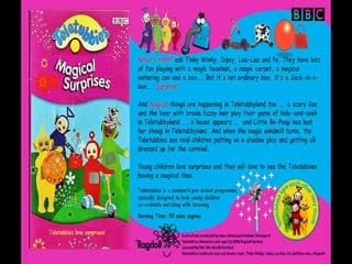 Teletubbies magical surprises (bbcdvd 112l) and porn big and small (bbcv 7142) 2001 uk vhs