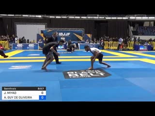 Joao miyao vs anthony oliveira #nogiworld2019