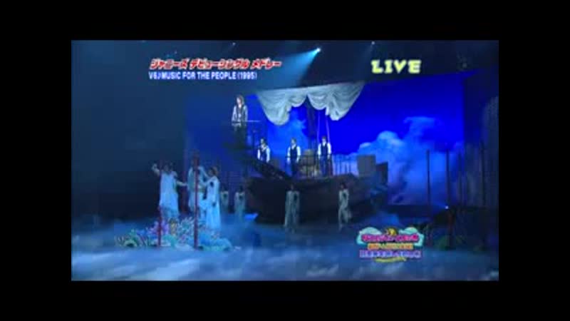 Johnny's countdown 2009 2010 (tackey&tsubasa, nishikiori, a b s , kis my ft 2)