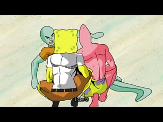 Golden hug from a golden sponge (jojos bizarre adventure parody)