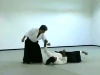 Yoshimitsu yamada sensei demonstarting koshinage techniques