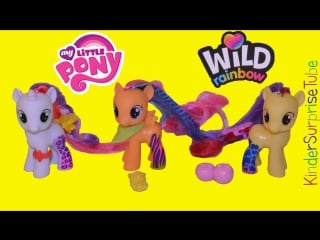 Обзор май литл пони искатели свити бэлль скуталу эппл блум mlp my little pony wild rainbow