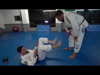 Ricardo lopez calf slicer vs open guard