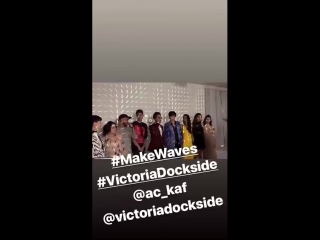 [video] 180426 ponypongs instagram story update 인피니트 sungjong at victoria dockside opening party exhibition in hongkong ️