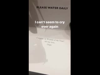 Lady gaga sent flowers to @iamcardib to celebrate her as billboard’s woman of the year!