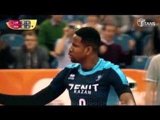 Craziest reactions on wilfredo leon spike ace block volleyball highlights