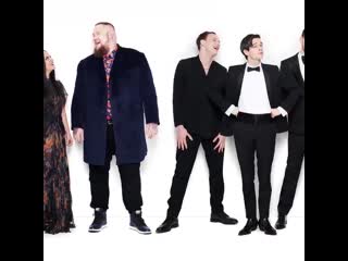 What a line up our exclusive @brits @dawbell image with @dualipa @calvinharris @pink @b