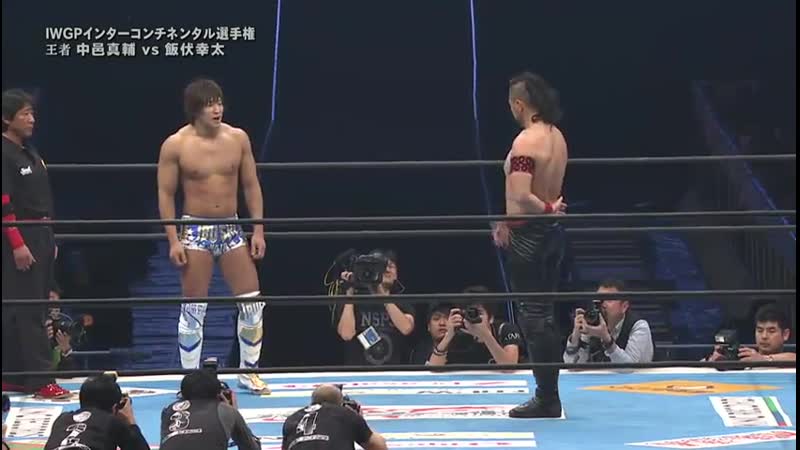 Shinsuke nakamura (c) vs kota ibushi iwgp intercontinental championship (wrestle kingdom 9)