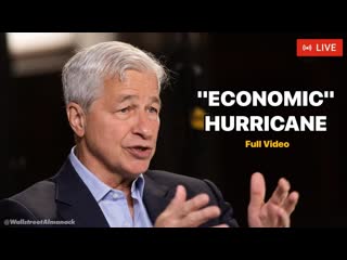 Jamie dimon brace yourself for an economic hurricane | bernstein conference