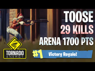 Toose 29k @ arena 1700 pts