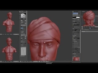 [yansculpts] sculpting a muscular hot body blender character tutorial